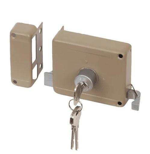Yale oplegslot 614-50 mm DIN rechts naar binnen draaiend, Doe-het-zelf en Verbouw, Hang- en Sluitwerk, Verzenden