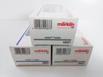 Märklin H0 - 4867 - Modeltrein (3) - 3 x Platte wagen voor, Hobby en Vrije tijd, Modeltreinen | H0, Nieuw