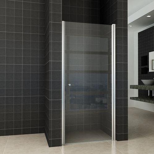 Nisdeur Wiesbaden met profiel 80x202cm 8mm NANO coating, Doe-het-zelf en Verbouw, Sanitair, Douche, Nieuw, Chroom, Ophalen of Verzenden