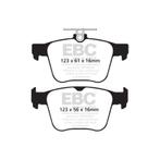 EBC 14-20 Audi S3 2.0 Turbo Yellowstuff Rear Brake Pads -, Auto-onderdelen, Remmen en Aandrijving, Ophalen of Verzenden, Nieuw
