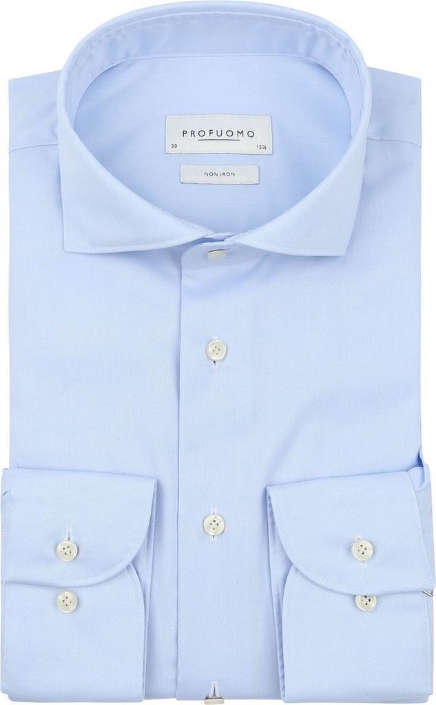 Profuomo Twill Overhemd Lichtblauw maat 41 Heren, Kleding | Heren, Overhemden, Nieuw, Verzenden