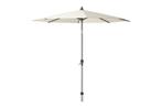 Platinum Riva parasol 2,5 m. Ecru, Nieuw, Stokparasol, Verzenden, Kantelbaar