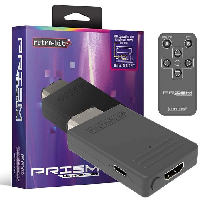 Retro-Bit Prism HDMI adapter voor Nintendo Gamecube, Spelcomputers en Games, Spelcomputers | Nintendo GameCube, Verzenden