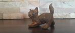 Pierre Chenet (XX-XXI) - sculptuur, Le Chat Joueur - 7.8 cm