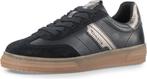 Tamaris Core - maat 38 - Dames Sneakers - BLACK LEATHER, Verzenden, Nieuw