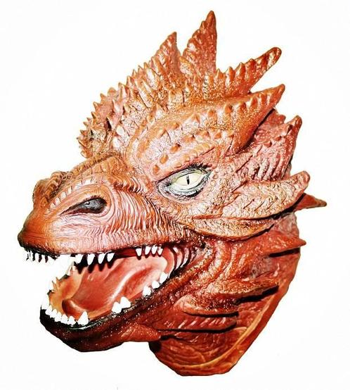 Drakenmasker Smaug (Lord of the Rings), Hobby en Vrije tijd, Feestartikelen, Nieuw, Verzenden