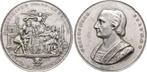 Zinnmedaille auf Christoph Columbus 1892 Italien Genua:, Postzegels en Munten, Verzenden