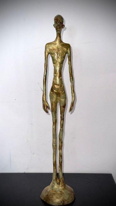 Abdoulaye Derme - sculptuur, “L’Homme silencieux” - 40 cm -, Antiek en Kunst, Curiosa en Brocante