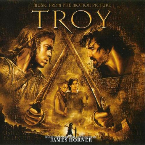 cd ost film/soundtrack - James Horner - Troy (Music From..., Cd's en Dvd's, Cd's | Filmmuziek en Soundtracks, Zo goed als nieuw