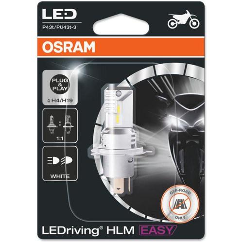 Osram H4/H19 LEDriving HLM EASY 12V 18W/19W 6500K, Motoren, Tuning en Styling, Ophalen of Verzenden