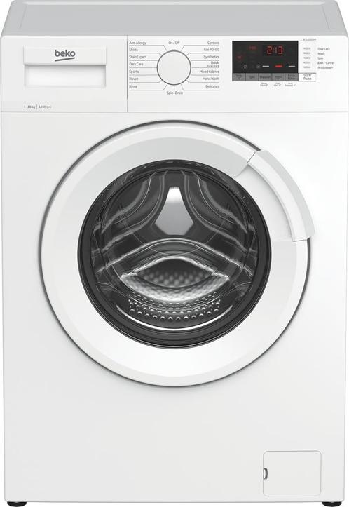 Beko Wtl104151 Wasmachine 10kg 1400t, Witgoed en Apparatuur, Wasmachines, Zo goed als nieuw, Voorlader, 85 tot 90 cm, Ophalen of Verzenden
