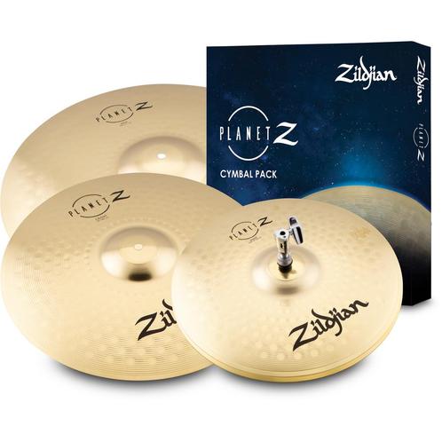 Zildjian ZP4PK Planet Z Complete bekkenset 14"HH, 16"C, 20"R, Muziek en Instrumenten, Drumstellen en Slagwerk, Verzenden
