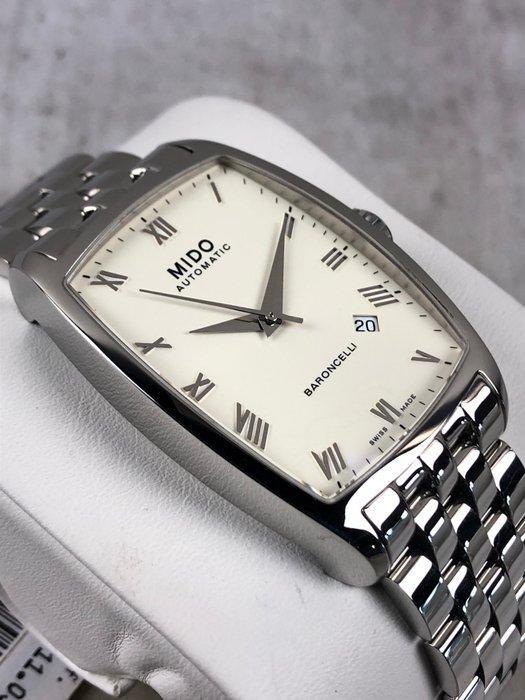 Mido - Baroncelli Tonneau Automatic - M003.507.11.033.00 -, Sieraden, Tassen en Uiterlijk, Horloges | Heren