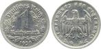 Duitsland 1 Reichsmark 1939 G J 354 praegefrisch/fast pra..., Verzenden