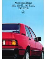 1986 MERCEDES BENZ 190 / 190E BROCHURE NEDERLANDS, Boeken, Auto's | Folders en Tijdschriften, Nieuw, Author