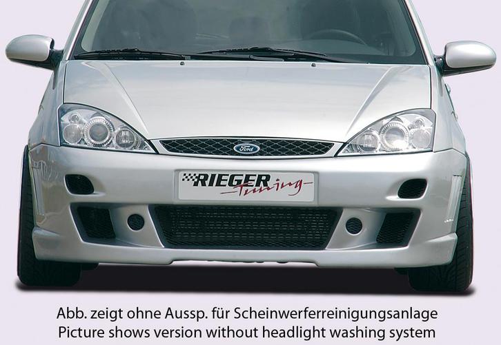 Rieger voorbumper | Focus 1: 11.01- - 3-drs., 5-drs. | stuk, Auto-onderdelen, Carrosserie en Plaatwerk, Nieuw, Ford, Verzenden