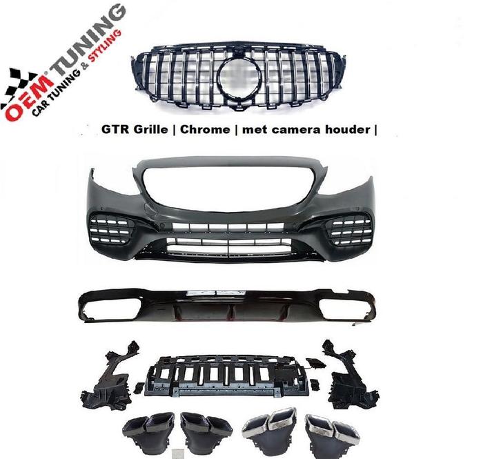 Mercedes-Benz E-Class|W213 S213 E63 AMG Pakket|2016-2019|GT, Auto-onderdelen, Carrosserie en Plaatwerk, Voor, Achter, Bumper, Mercedes-Benz