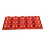 Pavoni Formaflex siliconen bakvorm 15 halve bollen, Nieuw, Verzenden