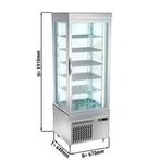 GGM Gastro | Panoramische vitrine - 430 liter - 670mm - 5 |, Witgoed en Apparatuur, Koelkasten en IJskasten, Verzenden, Nieuw