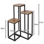 Ruhhy plantenstandaard 67 cm – moderne loft bloemenstanda., Doe-het-zelf en Verbouw, Hout en Planken, Ophalen of Verzenden, Nieuw