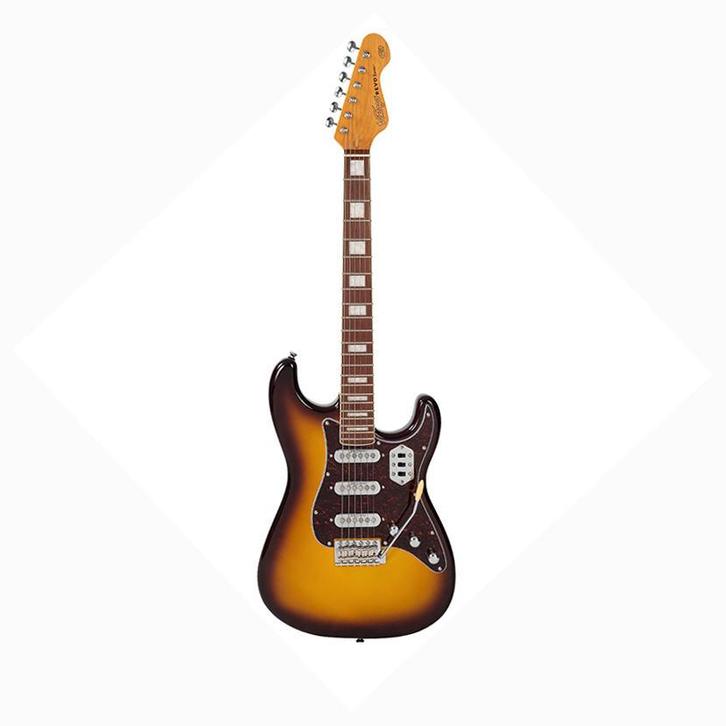 Vintage REVO Deluxe Cappuchino, Muziek en Instrumenten, Snaarinstrumenten | Gitaren | Elektrisch, Nieuw, Ophalen of Verzenden