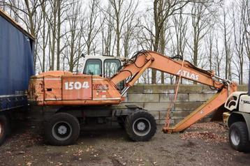 Veiling: Wielgraafmachine Atlas 1504 Diesel 1999 beschikbaar voor biedingen