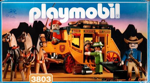 Playmobil Western Express Postkoets - 3803 (Nieuw), Kinderen en Baby's, Speelgoed | Playmobil, Zo goed als nieuw, Verzenden