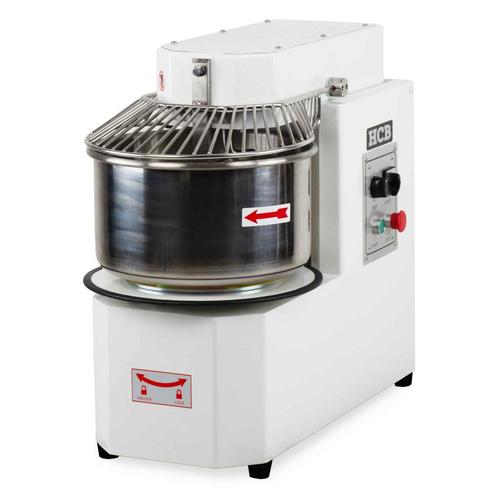 HCB Spiraalkneder - 20 liter - 400V - RVS, Zakelijke goederen, Horeca | Keukenapparatuur, Nieuw in verpakking, Bakkerij en Slagerij
