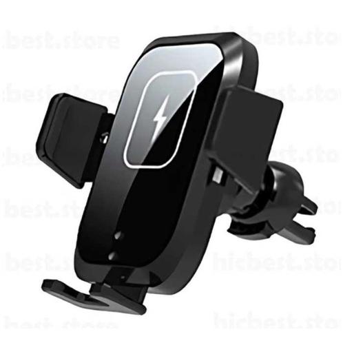 Qi Draadloze Autolader 15W - Airvent Clip Oplader Universeel, Telecommunicatie, Mobiele telefoons | Telefoon-opladers, Nieuw, Verzenden