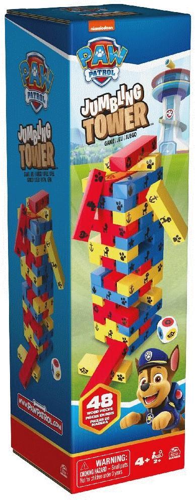 Paw Patrol Jumbling Tower | Spin Master - Kinderspellen, Hobby en Vrije tijd, Gezelschapsspellen | Bordspellen, Nieuw, Verzenden