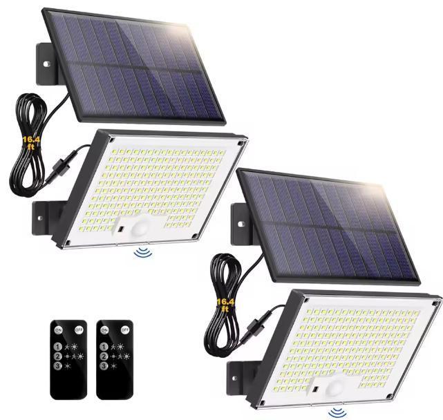 LED Buitenlamp Zonne-energie – Bewegingssensor en IP65, Huis en Inrichting, Lampen | Overige, Nieuw, Verzenden