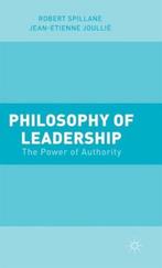 9781137499189 Philosophy of Leadership Robert Spillane, Nieuw, Robert Spillane, Verzenden