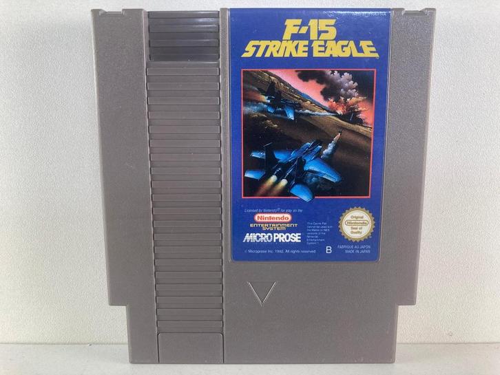 F-15 Strike Eagle NES-8F-FRA Garantie & morgen in huis!, Spelcomputers en Games, Games | Nintendo NES, Zo goed als nieuw, Ophalen of Verzenden