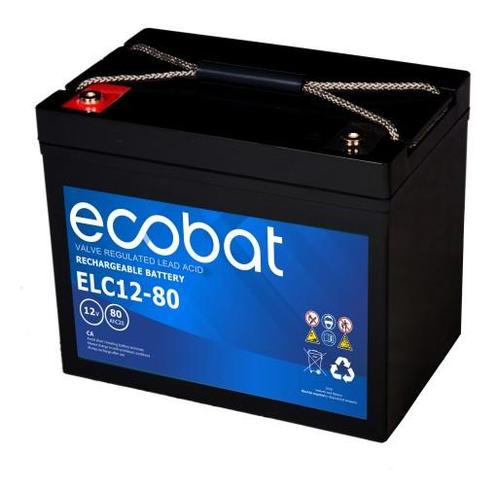 Ecobat AGM VRLA Light Cycle accu | ELC12-80 | 12V 80Ah, Auto-onderdelen, Accu's en Toebehoren, Ophalen of Verzenden