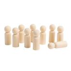 Eduplay - Eduplay - Houten Poppetes peg dolls 10st - M, Verzenden, Nieuw