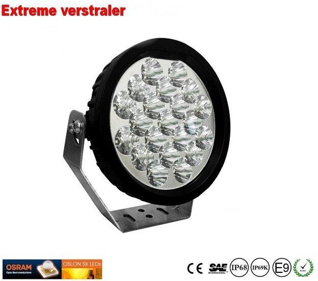 Extreme Led verstraler 63w Combi AR Optics - 6.000 lumen, Auto-onderdelen, Verlichting, Verzenden