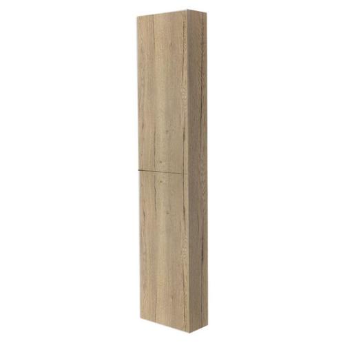 Hoge Kolomkast Best Design Halifax Greeploos 35x180 cm Eiken, Doe-het-zelf en Verbouw, Sanitair, Bad, Nieuw, Ophalen of Verzenden
