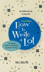 9781433829734 How to Write a Lot Paul J Silva, Boeken, Verzenden, Nieuw, Paul J Silva