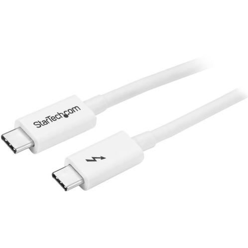 StarTech Thunderbolt 3 kabel 2 meter (wit), Computers en Software, Pc- en Netwerkkabels, Verzenden