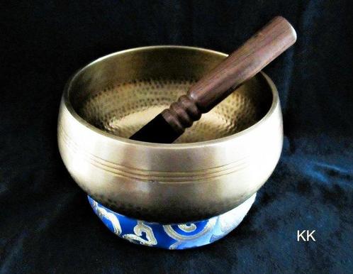 Klankschaal - Large Zen Singing Bowl 15 cm - Original, Antiek en Kunst, Antiek | Boeken en Bijbels