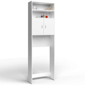 Wasmachinekast Neapel Wit 195x63x20cm (Meubelen, Interieur) beschikbaar voor biedingen