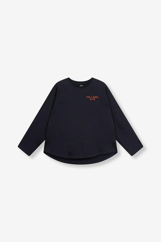 -20% Alix The Label  Alix The Label Raglan long sleeve antra, Kleding | Dames, T-shirts, Grijs, Nieuw, Verzenden