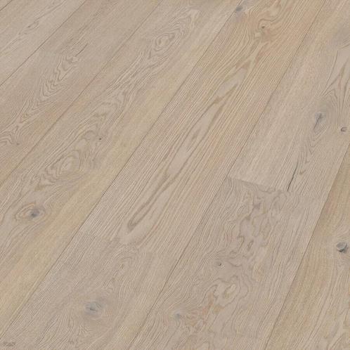 Meister Lindura HD 400 - 270 Geolied Eik Levendig Cremewit, Huis en Inrichting, Stoffering | Vloerbedekking, Parket, Overige kleuren