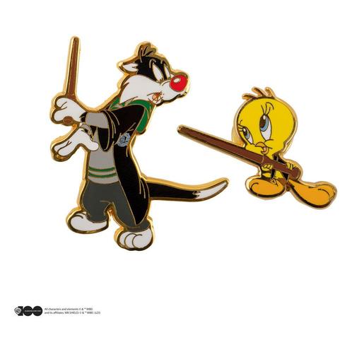 Looney Tunes Pins 2-Pack Tweety & Sylvester at Hogwarts, Verzamelen, Film en Tv, Nieuw, Ophalen of Verzenden