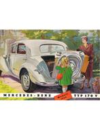 1952 MERCEDES BENZ 170V BROCHURE DUITS, Boeken, Auto's | Folders en Tijdschriften, Nieuw, Author