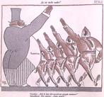 Commissaris van de NSB op spotprent (lijst optie, Lithos), Verzenden