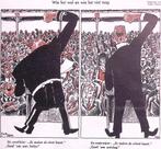 Het verschil tussen het leger en onderwijs op spotprent, Verzenden