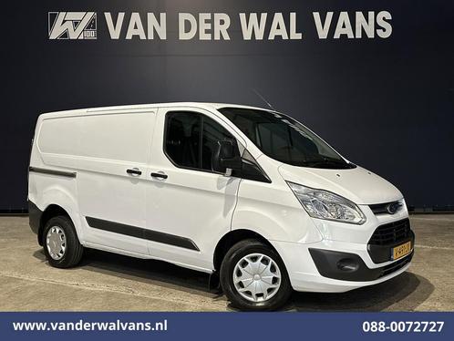Ford Transit Custom | 2.0 TDCI L1H1 Euro6 Airco | Navigatie, Auto's, Bestelauto's, Onderhoudsboekje, Te koop, Handgeschakeld, Diesel