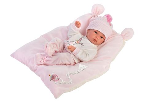 Llorens Babypop Rosa Met Aankleed Kussen 35 Cm, Kinderen en Baby's, Speelgoed | Poppen, Babypop, Nieuw, Ophalen of Verzenden