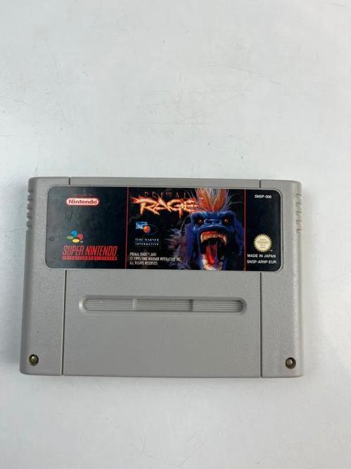 SNES - Primal Rage, Spelcomputers en Games, Games | Nintendo Super NES, Ophalen of Verzenden